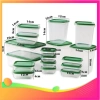 SET 17 hộp đựng thực phẩm nhựa PET an toàn, bảo quản thực phẩm sạch, giảm giá 114.698₫