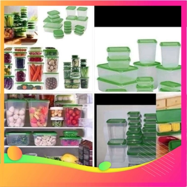 SET 17 hộp đựng thực phẩm nhựa PET an toàn, bảo quản thực phẩm sạch, giảm giá 114.698₫ 3