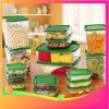 SET 17 hộp đựng thực phẩm nhựa PET an toàn, bảo quản thực phẩm sạch, giảm giá 114.698₫ 6