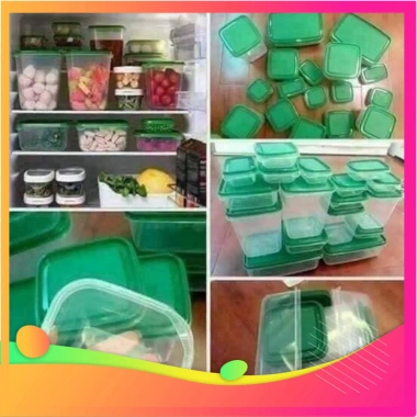 SET 17 hộp đựng thực phẩm nhựa PET an toàn, bảo quản thực phẩm sạch, giảm giá 114.698₫ 7