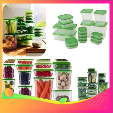 SET 17 hộp đựng thực phẩm nhựa PET an toàn, bảo quản thực phẩm sạch, giảm giá 114.698₫ 8