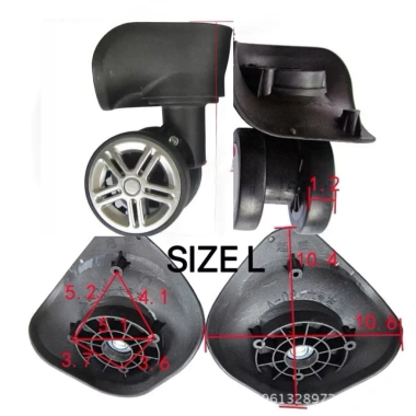Set 2 bánh xe vali xoay 360 độ - Dễ lắp, chịu tải cao, giảm giá 23% chỉ 110k 3