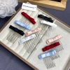 Set 2 chiếc kẹp tóc mái nơ chống trượt - Phụ kiện tóc cài tóc, lược kẹp tóc 95A giá 24.500 VND