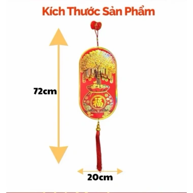 Set 2 Dây Hồ Lô Cây Tiền Phúc Lộc 3D - Trang Trí Tết Bính Ngọ 2.026, Giá 90.000