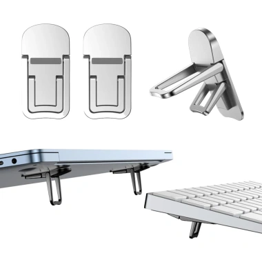Set 2 Giá Đỡ Laptop Gập Lại Di Động, Làm Mát, Tiết Kiệm Không Gian - 35.400₫