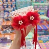Set 2 Kẹp Tóc Đỏ Siêu Xinh Phụ Kiện Tết Bính Ngọ 2.026 Giá Ưu Đãi 27k 8