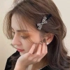 Set 2 Kẹp Tóc Nhung Đen Đính Đá - Nơ Nhẹ Nhàng, Đẹp Điệu Dào Tiểu Thư, Giá 18.900₫ 2