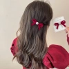 Set 2 Kẹp Tóc Nơ Nhung Mini Siêu Xinh Cho Nữ - Giá 14.900 VNĐ Giảm Sốc 8