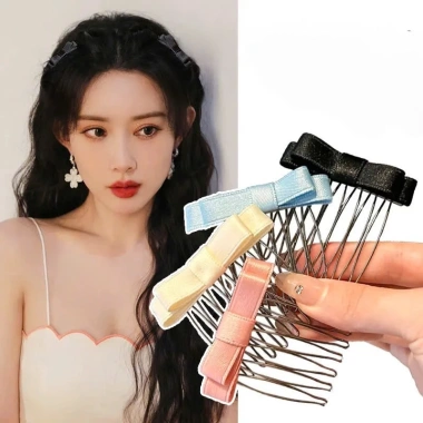Set 2 Kẹp Xược Tóc Đính Nơ Tạo Độ Bồng Siêu Xinh Phong Cách Korea 14.900₫