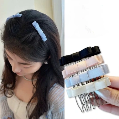 Set 2 Kẹp Xược Tóc Đính Nơ Tạo Độ Bồng Siêu Xinh Phong Cách Korea 14.900₫