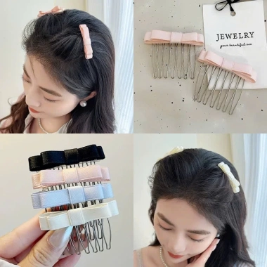 Set 2 Kẹp Xược Tóc Đính Nơ Tạo Độ Bồng Siêu Xinh Phong Cách Korea 14.900₫