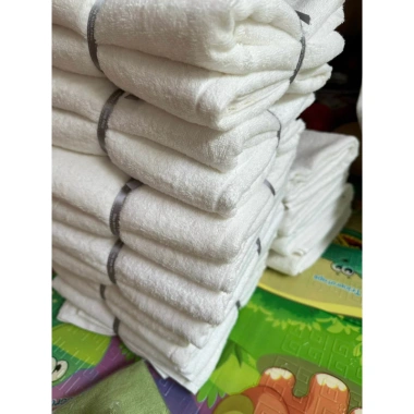 Set 2 khăn tắm cotton organic nhập Nhật 60x120cm mềm mại thấm hút tốt 135k 5
