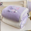 Sét 2 khăn tắm & khăn mặt Kuromi siêu thấm hút, mềm mại, khô nhanh, dễ thương – Chỉ 75.000đ 4