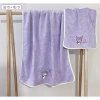 Sét 2 khăn tắm & khăn mặt Kuromi siêu thấm hút, mềm mại, khô nhanh, dễ thương – Chỉ 75.000đ 6