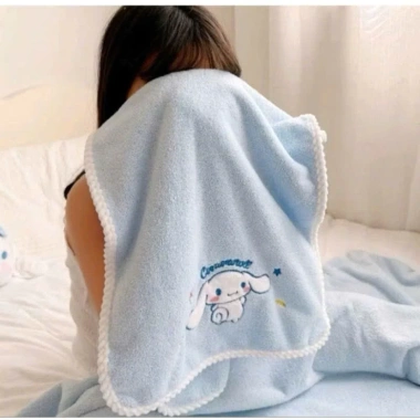 Sét 2 khăn tắm & khăn mặt Kuromi siêu thấm hút, mềm mại, khô nhanh, dễ thương – Chỉ 75.000đ 9 Sét 2 khăn tắm & khăn mặt Kuromi siêu thấm hút, mềm mại, khô nhanh, dễ thương – Chỉ 75.000đ 9