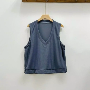 Set 2 Món Bigsize Nữ Áo Sơ Mi Phối Ghi Lê SM20+A335 Giá 103k – Tết & Đi Chơi Xuân