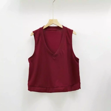 Set 2 Món Bigsize Nữ Áo Sơ Mi Phối Ghi Lê SM20+A335 Giá 103k – Tết & Đi Chơi Xuân