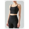 Set 2 món Quần dài legging túi + Bra M08 đệm mut, thun lạnh mịn thoáng mát cho gym yoga pilates 10