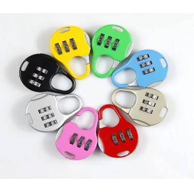 Set 2 Ổ Khóa 3 Chữ Số Mini An Toàn Cho Valy Balo Du Lịch Giá 15.999 VND 9