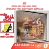 Set 2 tấm decal ngựa 3D tết 2.026 - tĩnh điện HH533 đáng yêu, tặng khăn lau, giảm còn 37.100₫