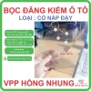 Set 2 Túi Nhựa Dẻo PVC Trong Suốt Bọc Bìa Đăng Kiểm Ô Tô, Nắp Nút Đậy Giá 14.5k 2
