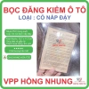 Set 2 Túi Nhựa Dẻo PVC Trong Suốt Bọc Bìa Đăng Kiểm Ô Tô, Nắp Nút Đậy Giá 14.5k 4