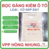 Set 2 Túi Nhựa Dẻo PVC Trong Suốt Bọc Bìa Đăng Kiểm Ô Tô, Nắp Nút Đậy Giá 14.5k 8