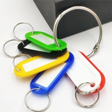 Set 20 Thẻ Ghi Nhớ Gắn Móc Khóa – Nhãn Tag Đánh Số Phòng, Hành Lý, Vali Tiện Dụng