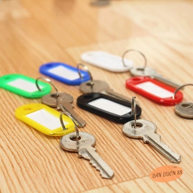 Set 20 thẻ name tag vali đa năng - móc chìa khóa, ghi chú, thẻ đeo tên học sinh, nhân viên 23.999 VND