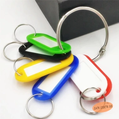 Set 20 thẻ name tag vali đa năng - móc chìa khóa, ghi chú, thẻ đeo tên học sinh, nhân viên 23.999 VND