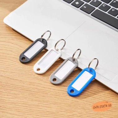 Set 20 thẻ name tag vali đa năng - móc chìa khóa, ghi chú, thẻ đeo tên học sinh, nhân viên 23.999 VND
