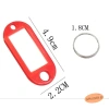 Set 20 thẻ name tag vali đa năng - móc chìa khóa, ghi chú, thẻ đeo tên học sinh, nhân viên 23.999 VND 6