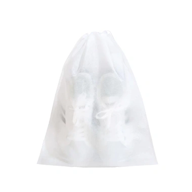 Set 20 Túi Đựng Giày Du Lịch Vải Không Dệt Đa Năng, Miệng Dây Rút Trắng 9.999₫ 3