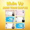 SÉT 23 nhãn vở QUANG HÙNG MASTERD 30 anh trai say hi size 9x5.4cm giá chỉ 18.000₫