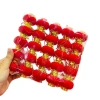 Set 25 đèn lồng mini treo cây cảnh Tết - Nhung đỏ, trang trí cây đào, quất, mai, giảm giá 55k
