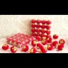 Set 25 đèn lồng mini treo cây cảnh Tết - Nhung đỏ, trang trí cây đào, quất, mai, giảm giá 55k 3