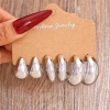 Set 3-9 đôi khuyên tai mạ bạc vàng - Sang trọng, cá tính, giảm còn 35.600đ 8