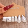 Set 3-9 đôi khuyên tai mạ bạc vàng - Sang trọng, cá tính, giảm còn 35.600đ 9