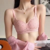 Set 3 áo lót bra nữ gân tăm HENISA – ôm form mỏng nhẹ hoa lá cute – 28.489₫ 6