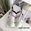 Set 3 áo lót bra nữ gân tăm HENISA – ôm form mỏng nhẹ hoa lá cute – 28.489₫ 9