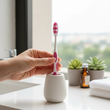 Set 3 Bàn chải Dontodent Hoch-Tief Mittel trung bình - Giá 95.000 VNĐ Hàng Đức 5