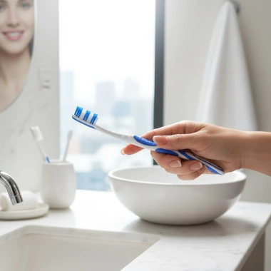 Set 3 Bàn chải Dontodent Hoch-Tief Mittel trung bình - Giá 95.000 VNĐ Hàng Đức 7