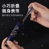 Set 3 bàn chải gấp gọn hoa Hồng tặng hộp tiện lợi du lịch siêu nhẹ 2