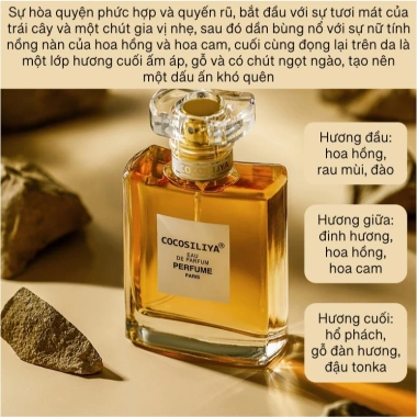 Set 3 chai nước hoa nữ 150ml Coocsiliya hương ngọt quyến rũ - Hộp quà NU18 - 182.000đ 3