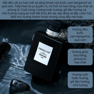 Set 3 chai nước hoa nữ 150ml Coocsiliya hương ngọt quyến rũ - Hộp quà NU18 - 182.000đ 4