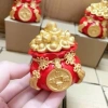 Set 3 Hũ Đựng Muối Gạo Tài Lộc May Mắn - Đặt Bàn Thần Tài, Ông Táo Đỏ Vàng, Giá Ưu Đãi 69.000₫ 6