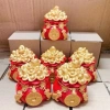 Set 3 Hũ Đựng Muối Gạo Tài Lộc May Mắn - Đặt Bàn Thần Tài, Ông Táo Đỏ Vàng, Giá Ưu Đãi 69.000₫ 7