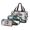 Set 3 Túi Đựng Mỹ Phẩm Trong Suốt Chống Thấm Nước - Giá chỉ 65.000 VNĐ, Tiết kiệm ngay 8