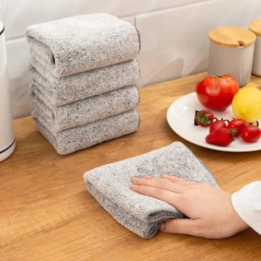 Set 30 khăn lau sợi tre đa năng - Siêu thấm, hút nước nhanh, chỉ 11.000đ 6