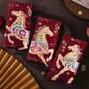 Set 30 Lì Xì Đỏ Năm Mới 2.026 Bính Ngọ - Lì Xì Vàng In Nổi 3D Kim Tuyến Sang Trọng, Chúc Tết Cao Cấp 4